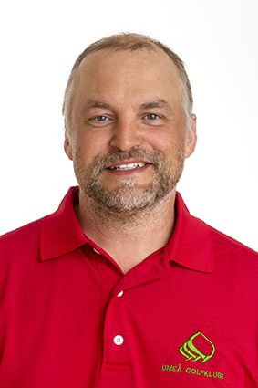 Stefan Vänstedt, banchef Umeå Golfbana