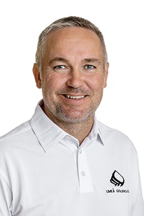 Mathias Ferry, klubbchef Umeå golfbana